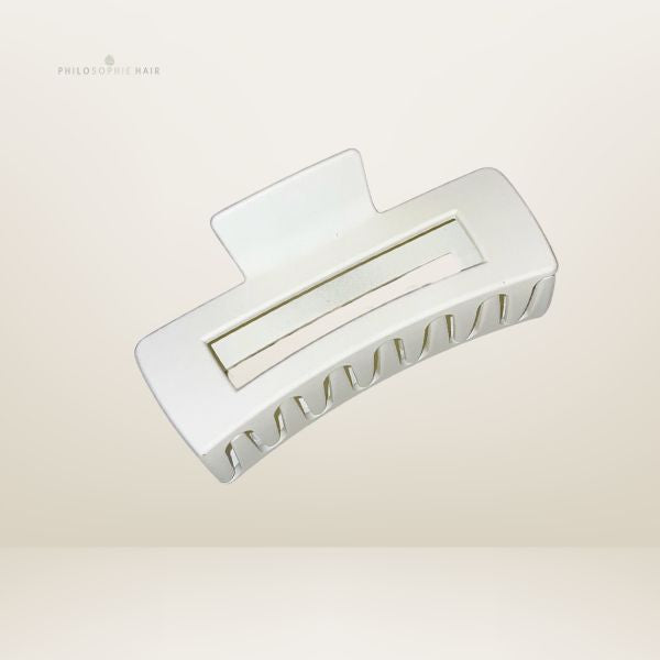 Medium Claw Clip - (23) Cream image