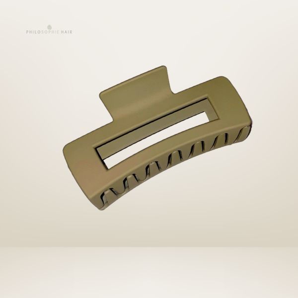 Medium Claw Clip - (25) Tortilla image