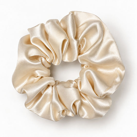 Faux Silk Finish Satin Scrunchie