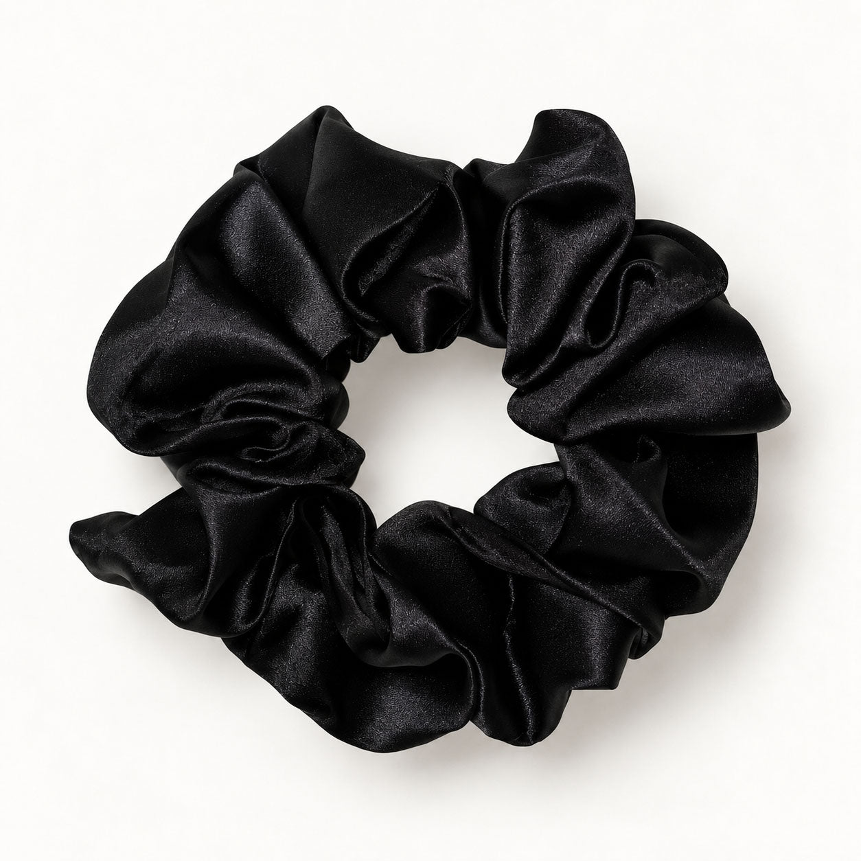 Faux Silk Finish Satin Scrunchie