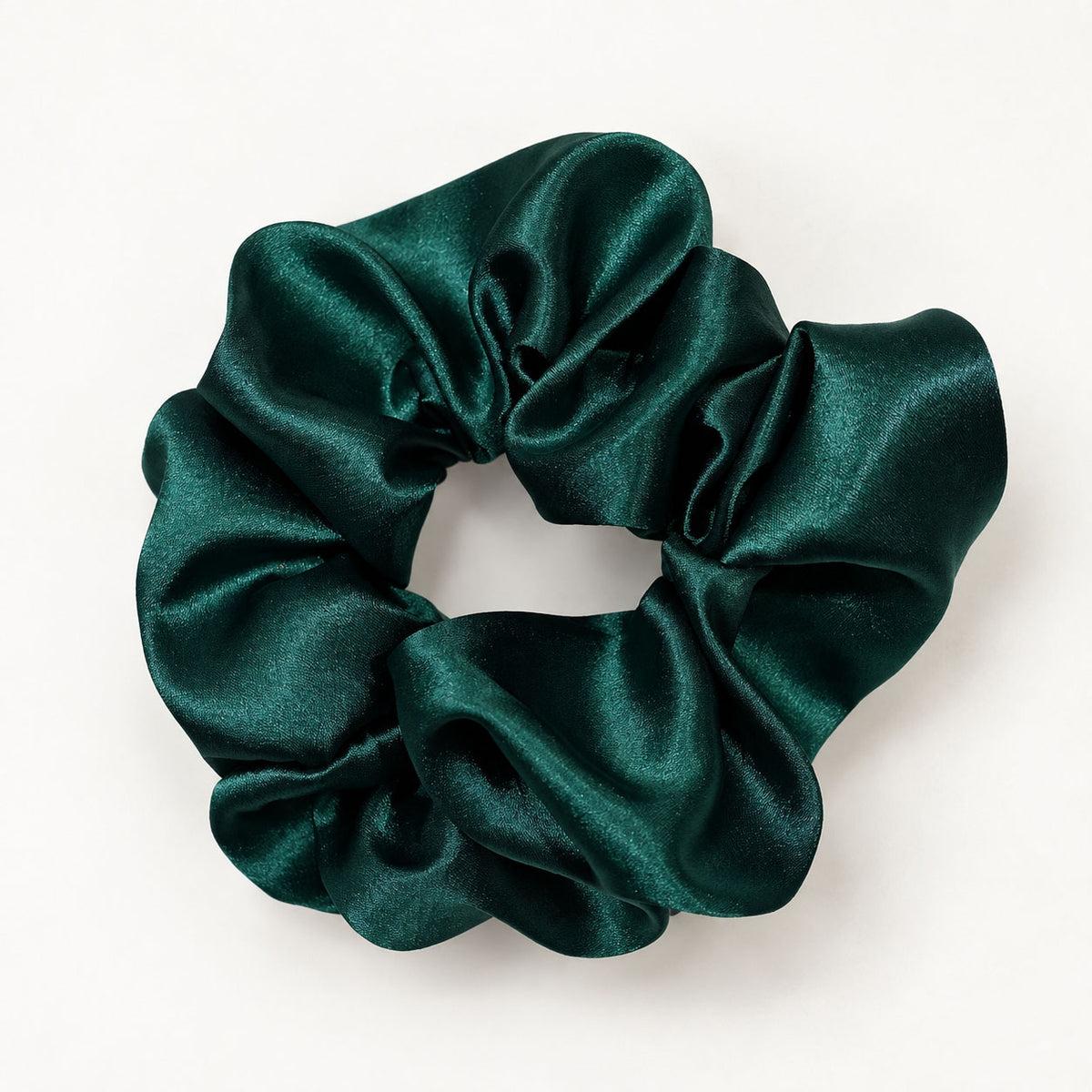 Faux Silk Finish Satin Scrunchie