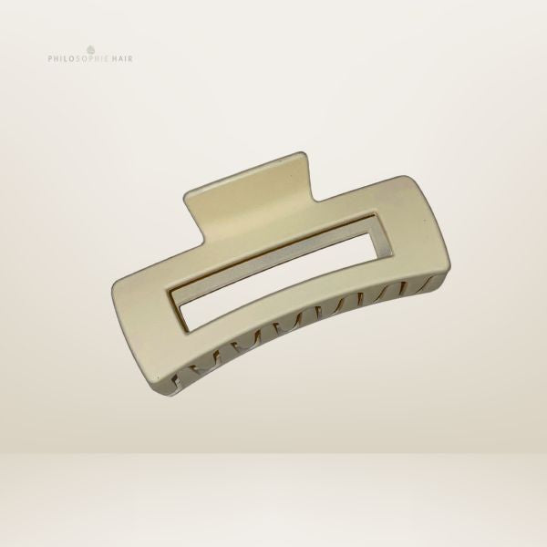 Medium Claw Clip - (13) Buttercream image