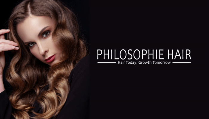 PhiloSophie Hair - Beautiful Woman with long healthy hair