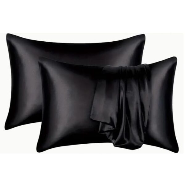 PhiloSophie Hair - Satin Pillow Case - Black