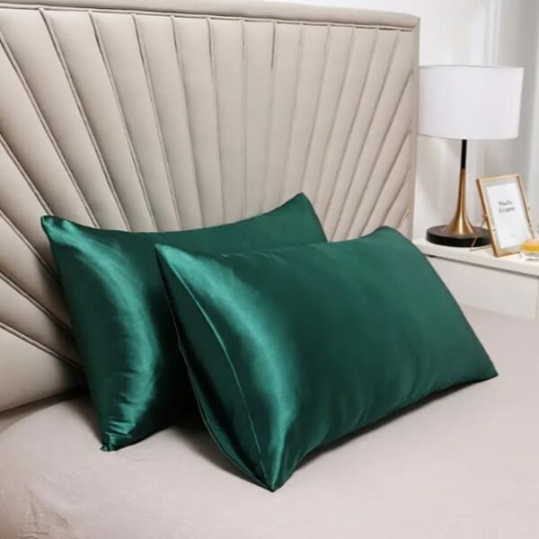 PhiloSophie Hair - Satin Pillow Case - Classic Green