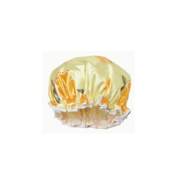 PhiloSophie Hair - Shower Cap - Soft Yellow with Oranges